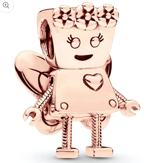 Charm Robot Rosa