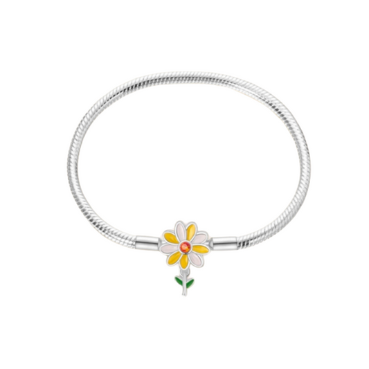 Brazalete Flor amarilla